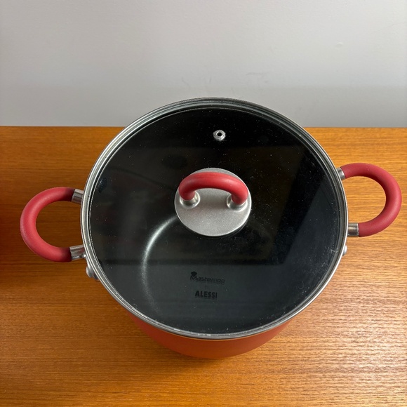 New in Box STEN Masterpro by Alessi 5.1 L High Casserole with Lid - Picture 2 of 11